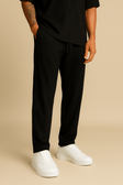 Corduroy Pants - Drawstring - Straight Leg - Casual Pants - Men's Pants