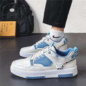 Low Top Sneakers - Men's Casual Lace-Up Skate Shoes