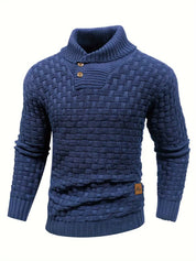 Knitted Sweater | Roll Neck | Chunky | Knitted Jumper | Men's Clothing