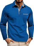 Polo Shirt | Collared | Regular Fit | Long Sleeve Polo Shirts | Men's Clothing