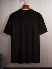 High Neck T-Shirt | Short Sleeve | Turtleneck | Men's T-Shirt | Men's Clothing