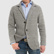 Knitted Cardigan | Warm | Button-Up | Chunky Cardigan | Men's Clothing