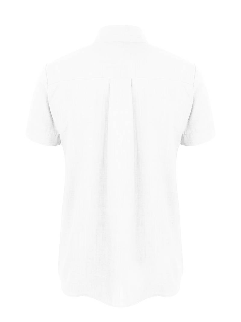 Short Sleeve Shirt - Men's Lightweight Collared Button-Up Shirt