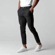 Chino Pants | Elastic Waist | Stretchy | Skinny Chinos | Mens Chinos