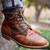 Leather Boots | Brown | Lace-Up | Ankle Boots | Men's Boots