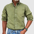 Long Sleeve Shirt - Casual - Collared - Button-Up Shirt - Men's Shirts