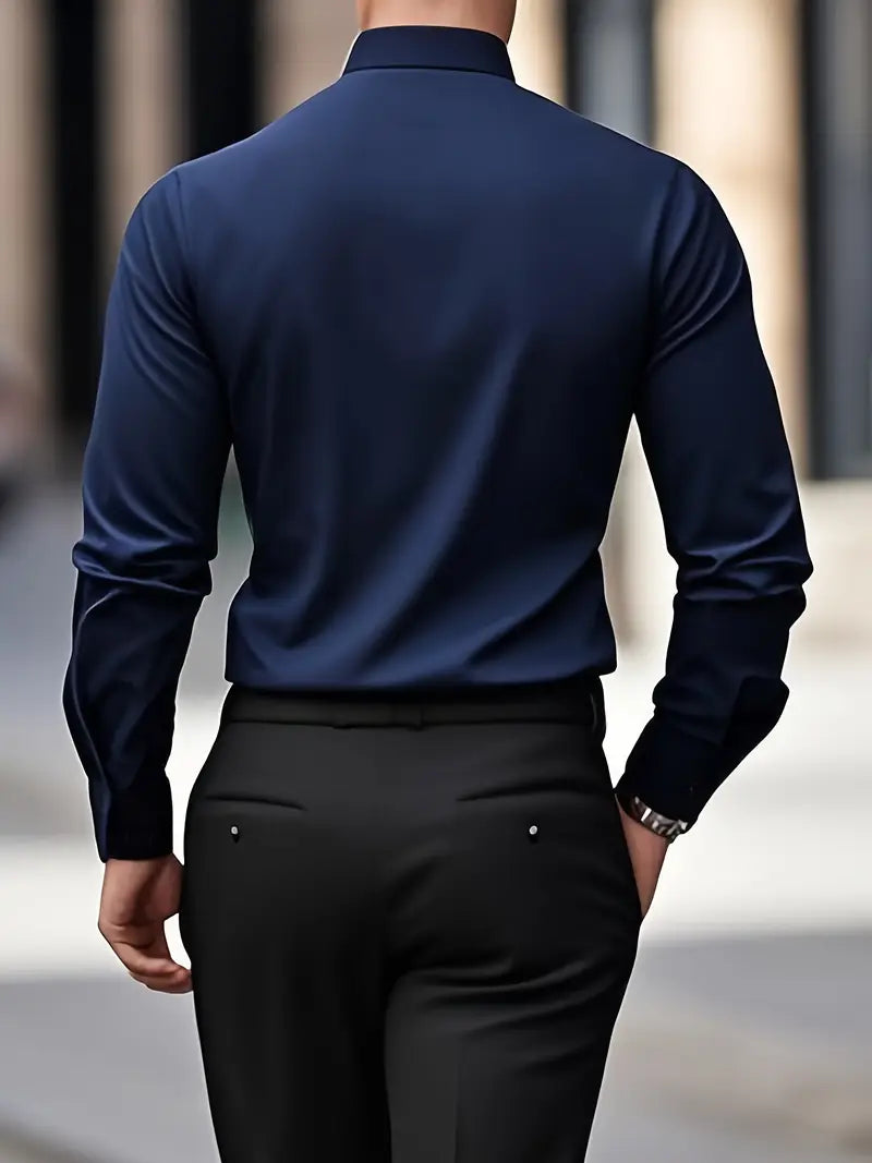 Non Iron Shirt | Wrinkle Free | Slim Fit | Button-Up Shirt | Men's Shirts