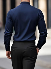 Non Iron Shirt | Wrinkle Free | Slim Fit | Button-Up Shirt | Men's Shirts