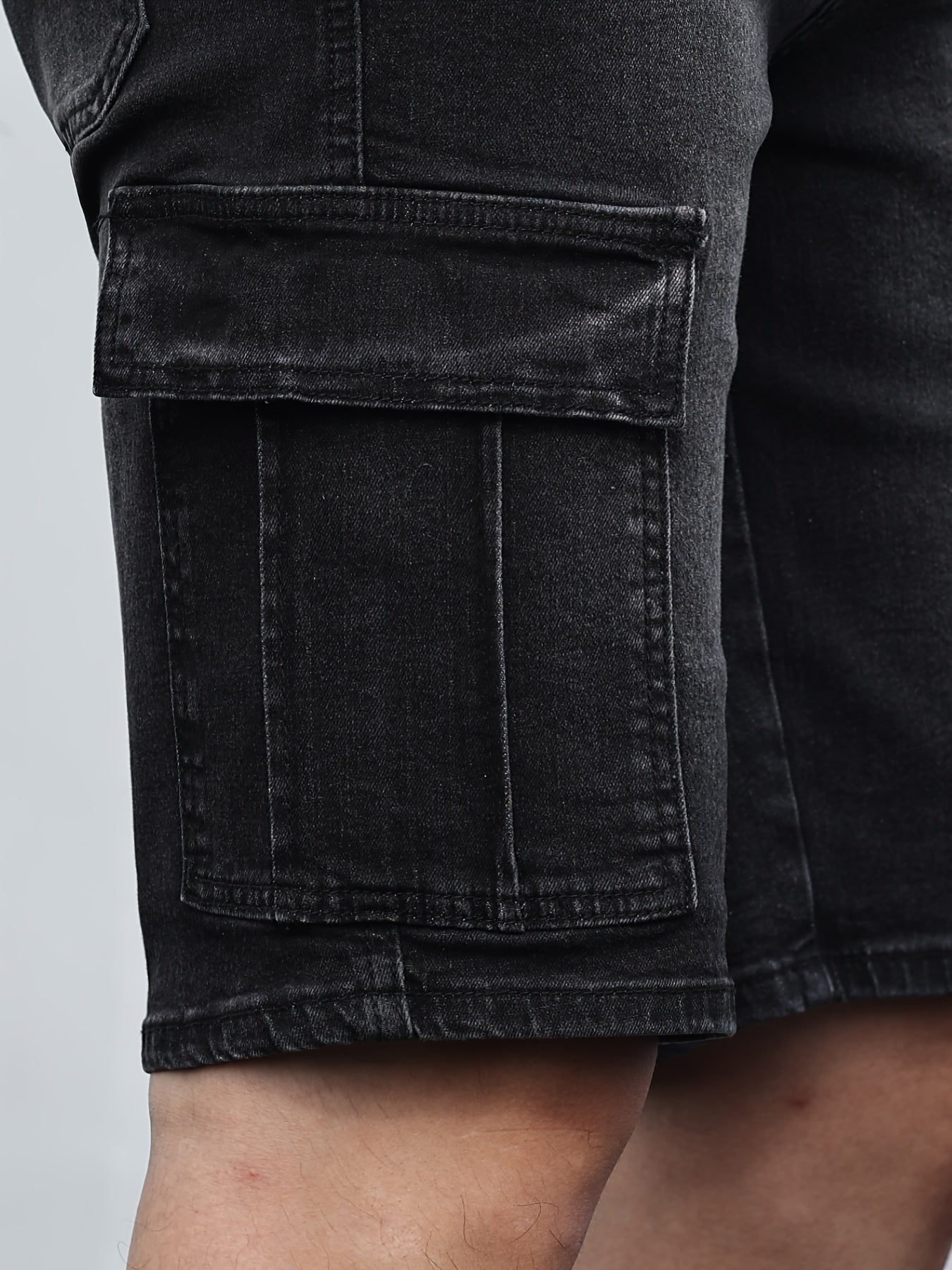 Denim Cargo Shorts | Casual | Stretch | Denim Shorts | Men's Shorts