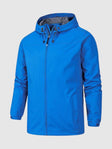 Windbreaker Jacket - Men's Hooded Outdoor Waterproof Jacket