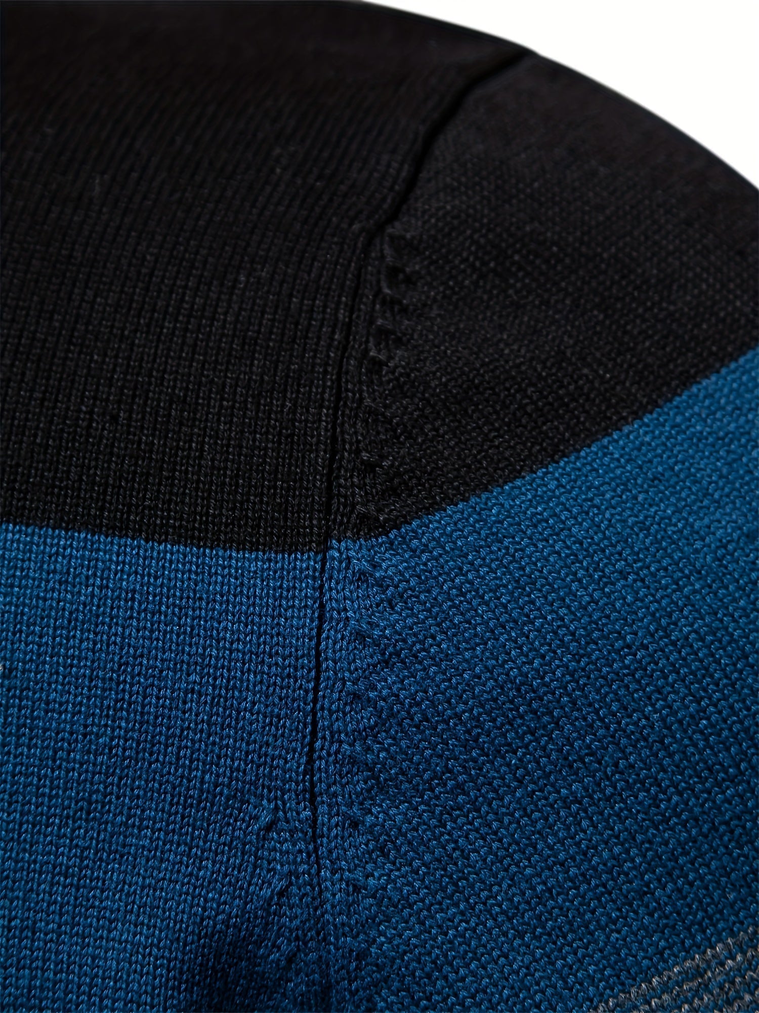Quarter Zip Jumper - Men's Half Zip Knitted Pullover Sweater