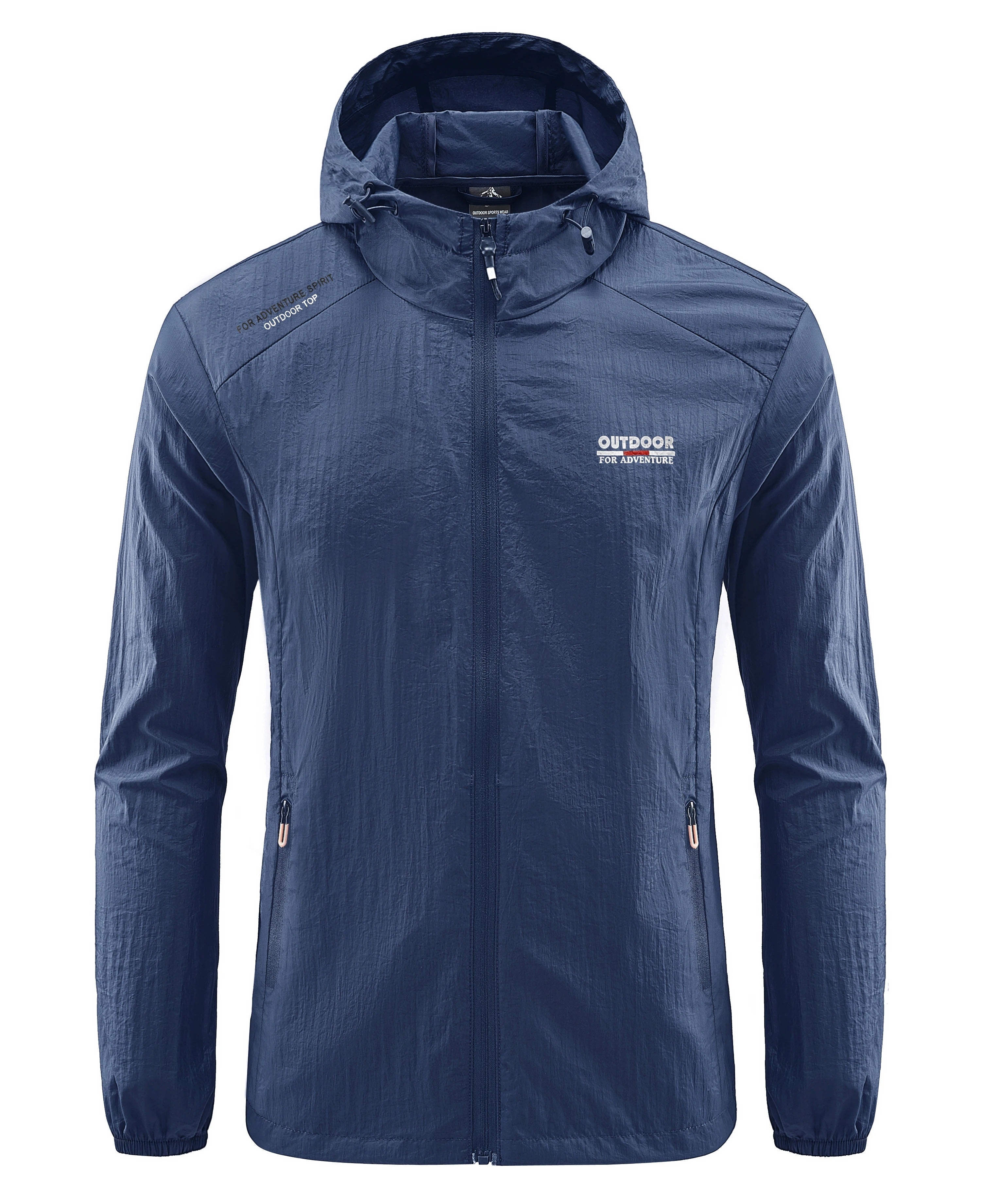 Windbreaker Jacket | Hooded | Lightweight | Waterproof Jacket Running | Men's Jacket