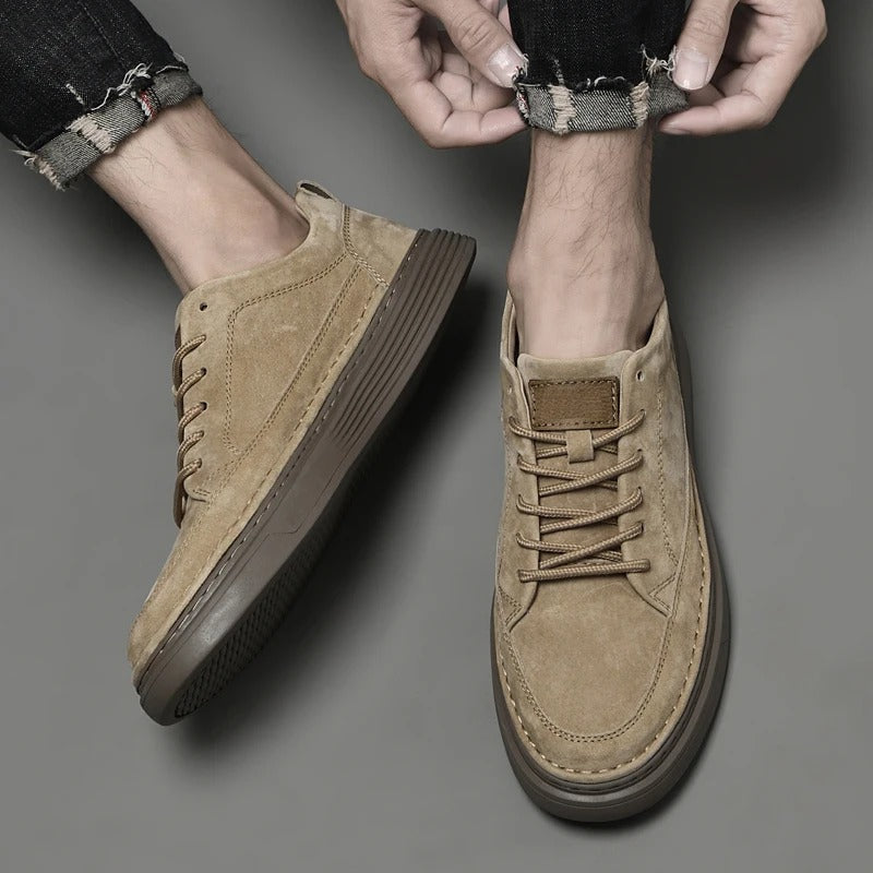 Men's Sneakers | Leather | Slip-On | Walking Shoes | Men's Shoes
