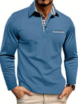 Polo Shirt | Collared | Regular Fit | Long Sleeve Polo Shirts | Men's Clothing