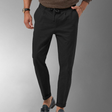 Linen Trousers - Men's Leisure Drawstring Linen Pants for Summer