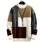 Knit Jumper | Winter | Crew Neck | Chunky Sweater | Men's Knitwear
