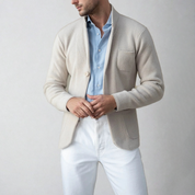 Winter Blazer - Men's Single Breasted Relaxed Casual Blazer