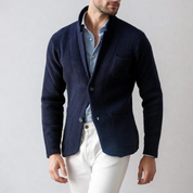 Winter Blazer - Men's Single Breasted Relaxed Casual Blazer