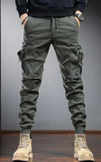 Cargo Joggers - Skinny - Pockets - Cargo Pants - Men's Pants