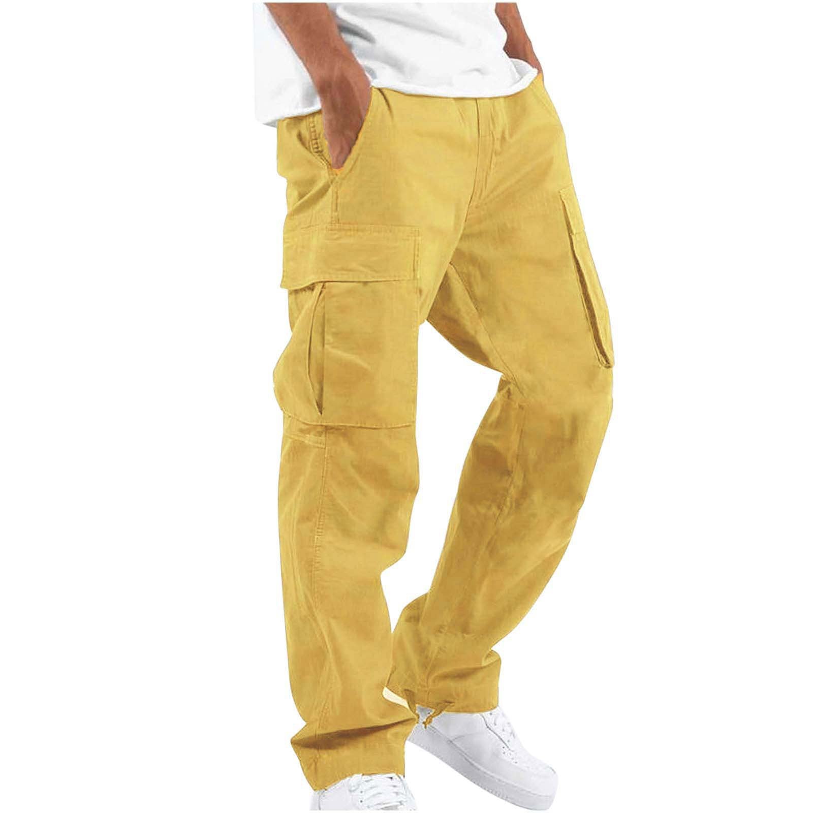 Cargo Pants - Men's Casual Baggy Loose Fit Cargo Trousers