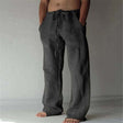 Linen Pants - Loose Fit - Drawstring - Summer Pants - Men's Trousers