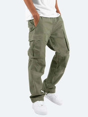 Cargo Pants - Men's Casual Baggy Loose Fit Cargo Trousers