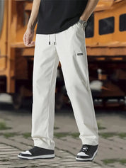 Track Pants | Drawstring | Leisure | Straight Leg Pants | Men's Trousers