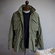 Cargo Jacket - Men's Hooded Lightweight Black Green Jacket