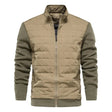 Men's Jacket | Zip-Up | Stand Up Collar | Quilted Jacket | Bomber Jacket