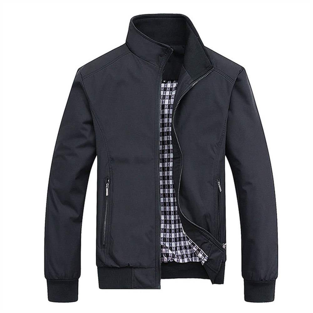Harrington Jacket | Zip-Up | Autumn | Windbreaker Jacket | Men's Jacket