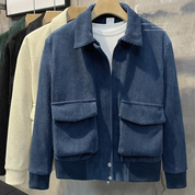 Corduroy Jacket - Pockets - Short - Chord Jackets - Men's Jacket