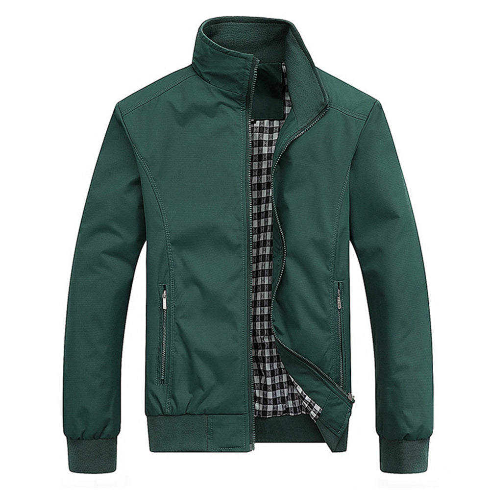 Harrington Jacket | Zip-Up | Autumn | Windbreaker Jacket | Men's Jacket
