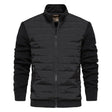 Men's Jacket | Zip-Up | Stand Up Collar | Quilted Jacket | Bomber Jacket