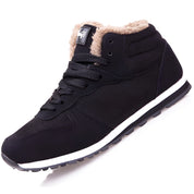 Winter Sneakers - Lace-Up - High Top - Winter Shoes - Men's Shoes