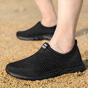 Slip-On Shoes - Comfortable - Lightweight - Walking Shoes - Men's Trainers