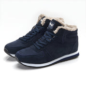 Winter Sneakers - Lace-Up - High Top - Winter Shoes - Men's Shoes