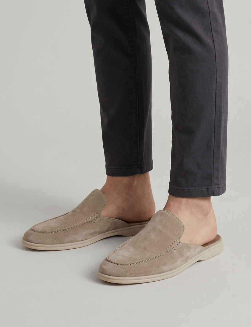 Mens Mules | Open Back | Lightweight Slip On