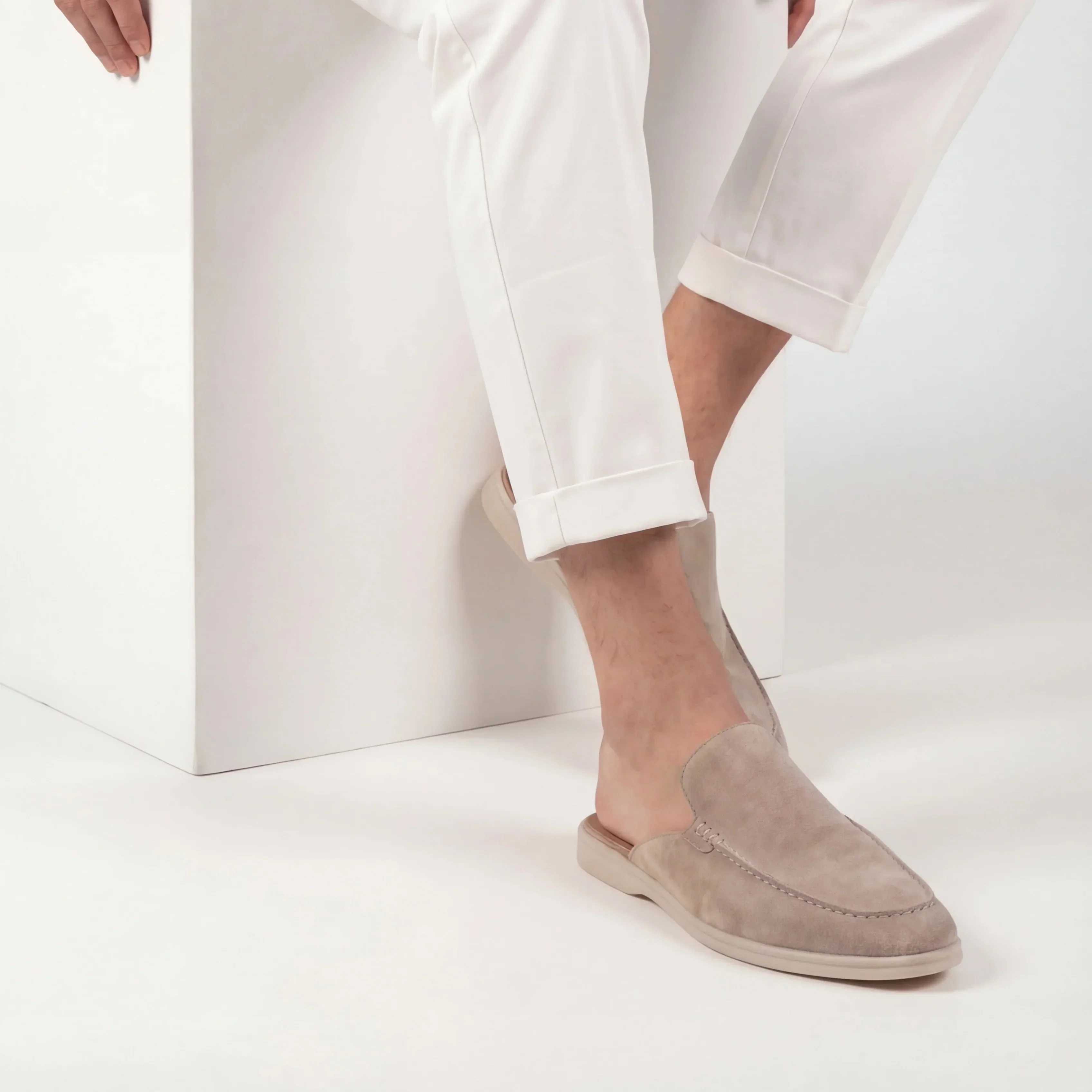 Mens Mules | Open Back | Lightweight Slip On