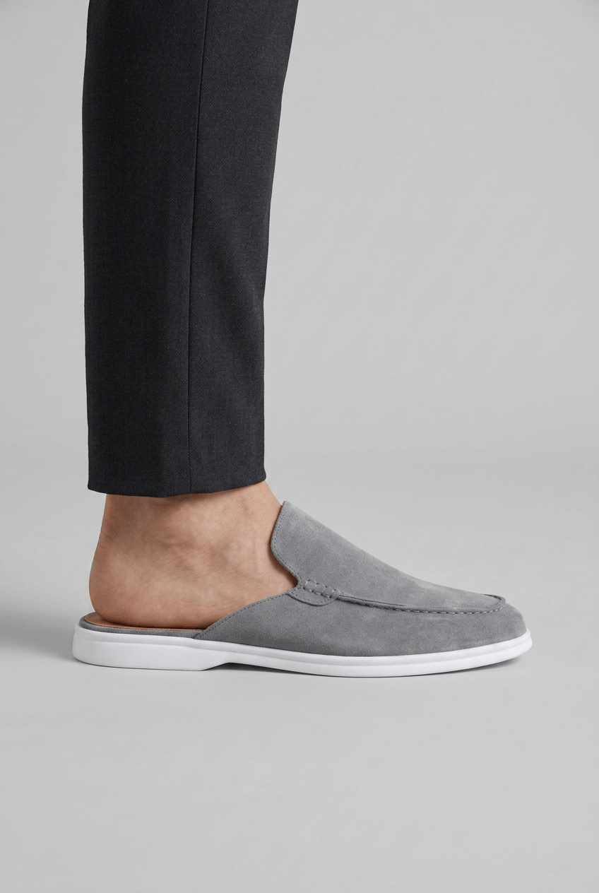Mens Mules | Open Back | Lightweight Slip On