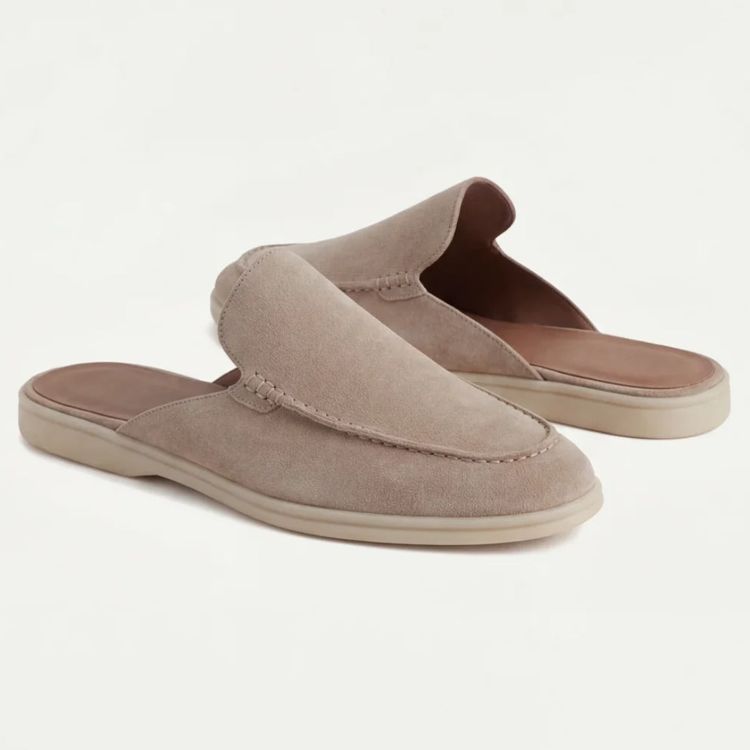 Mens Mules | Open Back | Lightweight Slip On