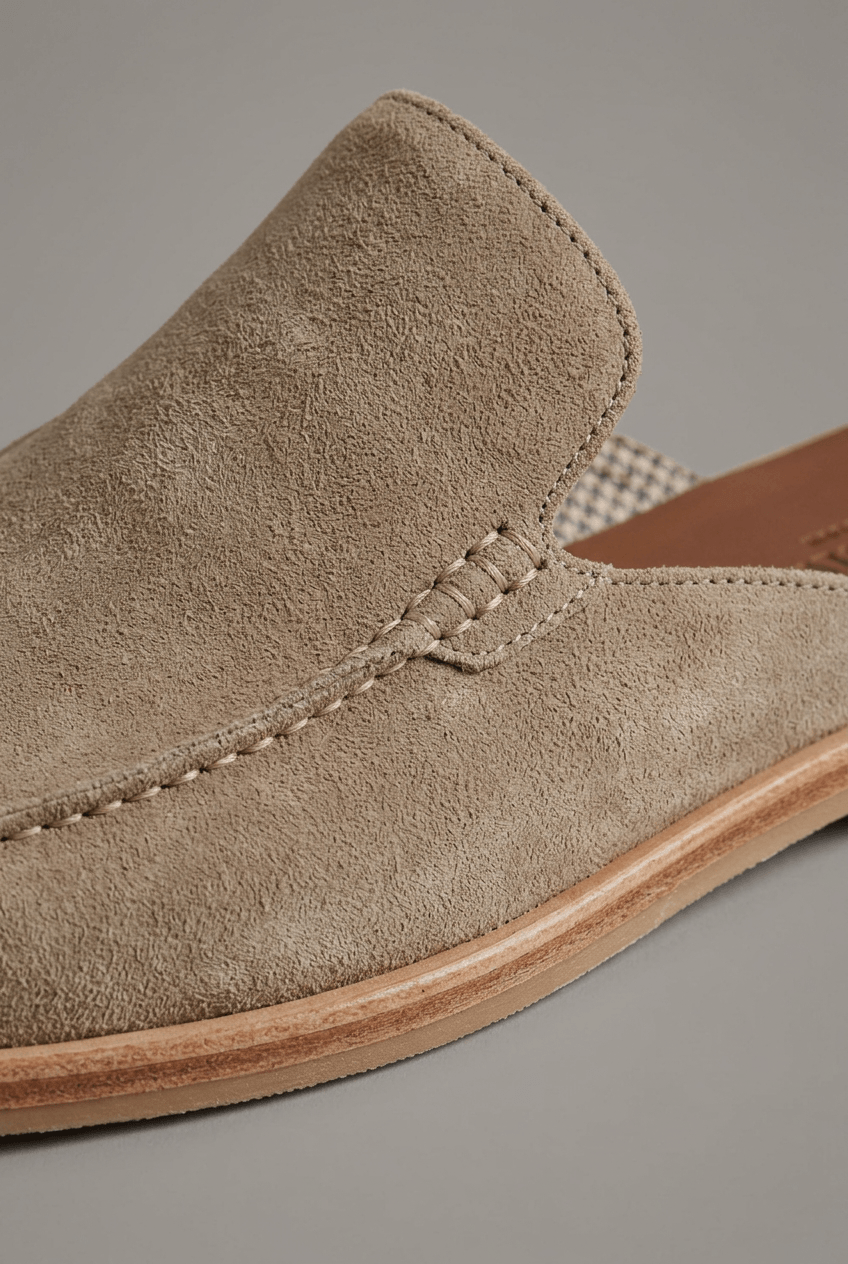 Mens Mules | Open Back | Lightweight Slip On