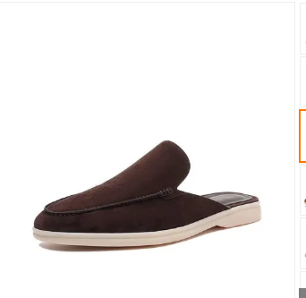 Mens Mules | Open Back | Lightweight Slip On