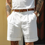 Men's Linen Shorts | Cotton | Summer | Linen Shorts | Men's Shorts