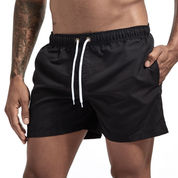 Swim Shorts - Men's Elastic Waist Quick Dry Beach Swim Trunks