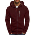 Zip-Up Hoodie - Warm - Full Zip - Hoodie Jacket - Men's Hoodies