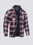 Flannel Jacket - Plaid - Button-Up - Quilted Liner Jacket - Men's Winter Jacket
