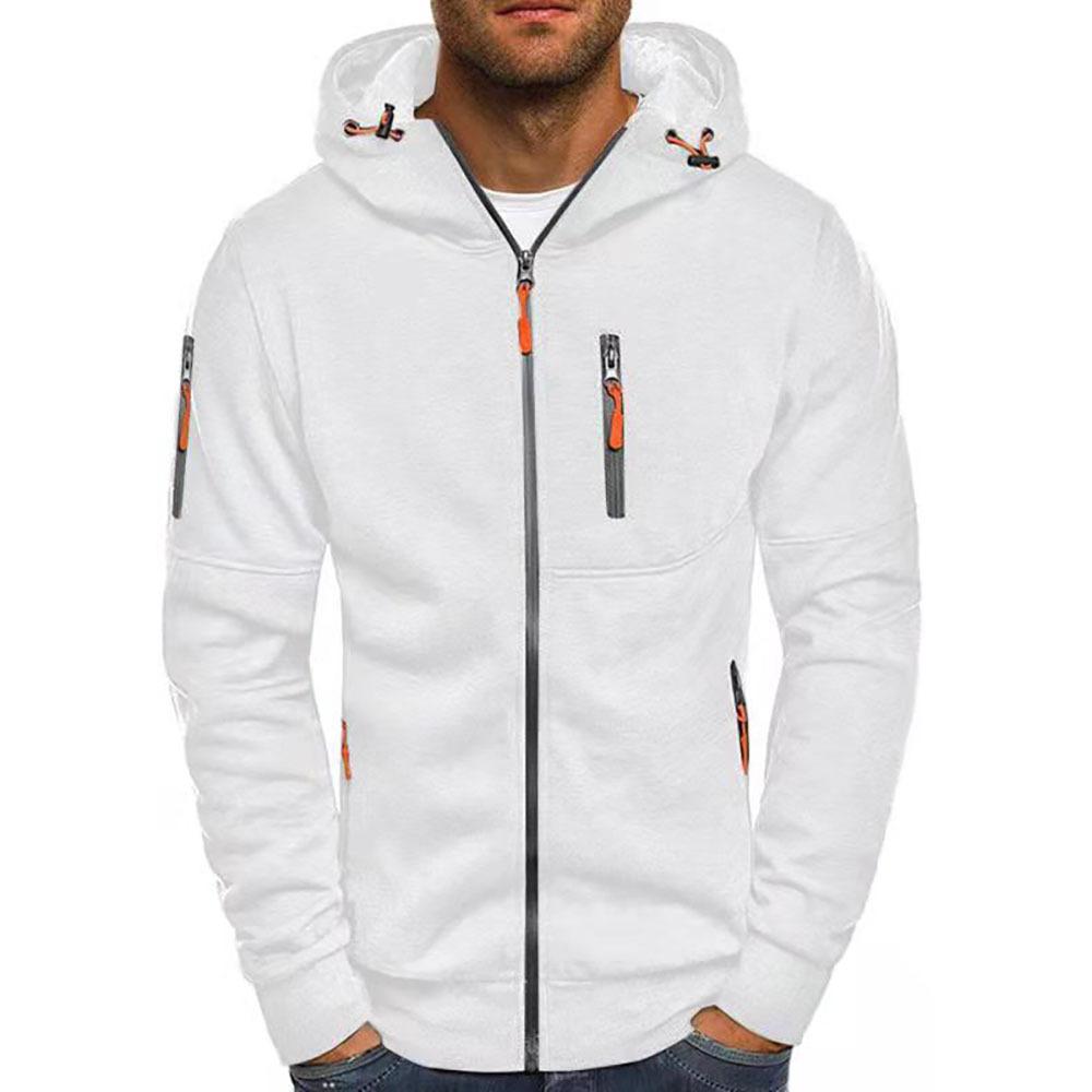 Zipper Hoodie - Casual - Warm - Zip-Up Hoodie - Men's Hoodie