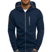 Zipper Hoodie - Casual - Warm - Zip-Up Hoodie - Men's Hoodie
