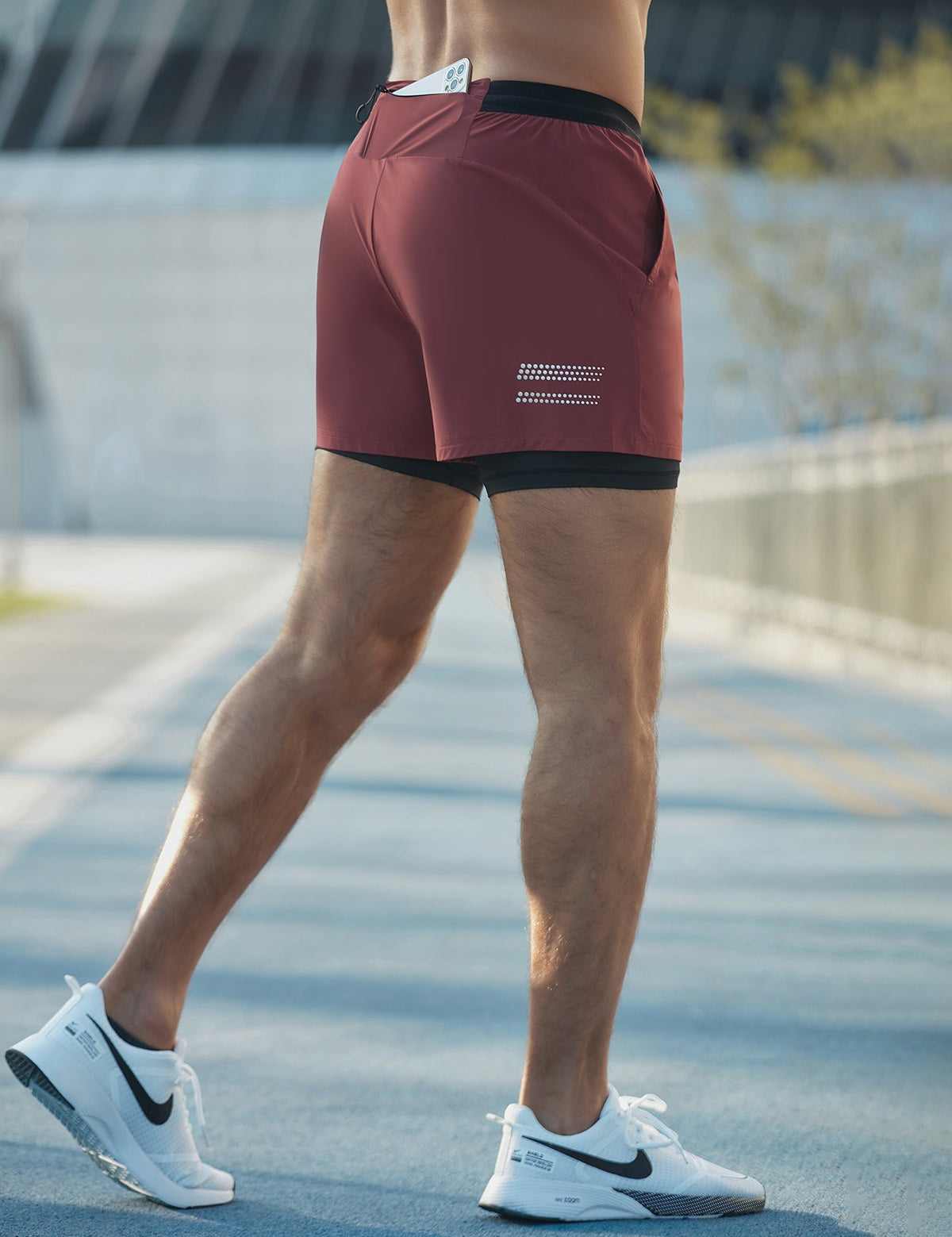 Running Shorts - 2-in-1 - Quick Dry - Gym Shorts - Men's Shorts
