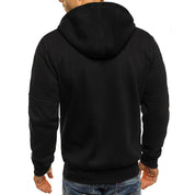 Zipper Hoodie - Casual - Warm - Zip-Up Hoodie - Men's Hoodie